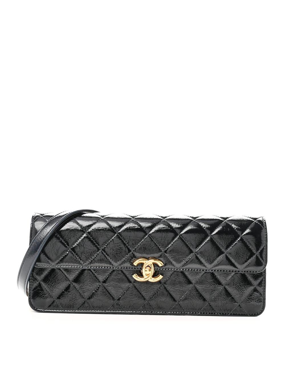 Chanel Patent Lambskin Quilted East #283627C42B